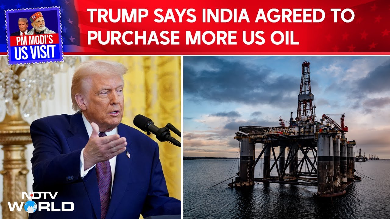 Donald Trump Latest News | Donald Trump Says India Agreed To Purchase More US Oil And Gas