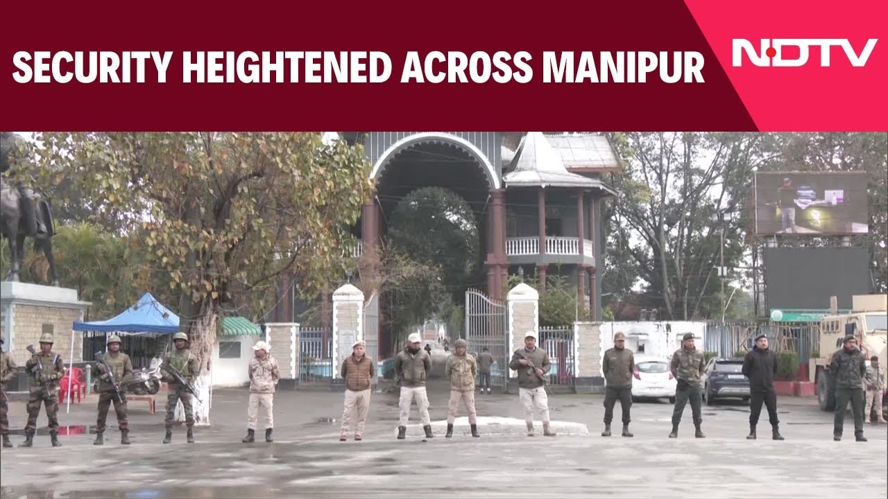Manipur News | Security Heightened Across Manipur After President's Rule Imposed