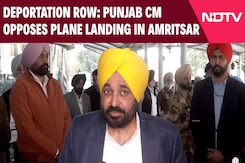 CM Bhagwant Mann Objects To Landing Of US Military Planes At Amritsar Border CM Bhagwant Mann Objects To Landing Of US Military Planes At Amritsar Border