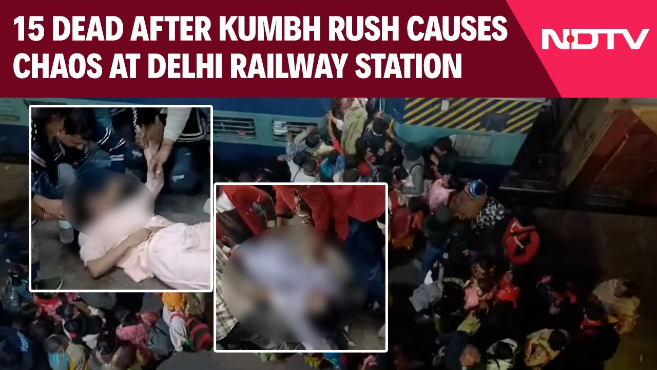 New Delhi Railway Station News | 15 Dead After Maha Kumbh Crowd Triggers Chaos At Delhi Station