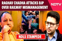 Raghav Chadha Criticises BJP Over Railway Mismanagement During Maha Kumbh Raghav Chadha Criticises BJP Over Railway Mismanagement During Maha Kumbh