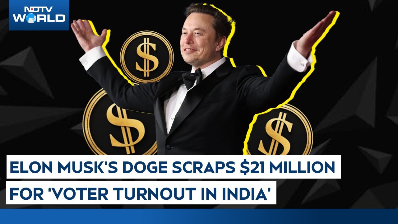 DOGE Scraps $21 Million Funding For 'Voter Turnout In India'
