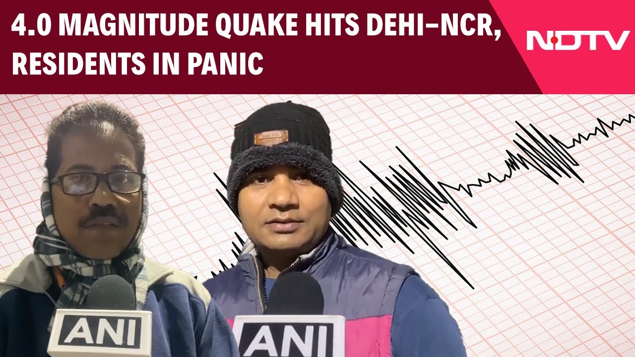 How 4.0 Magnitude Earthquake In Delhi NCR Left Residents In Panic | Quake News