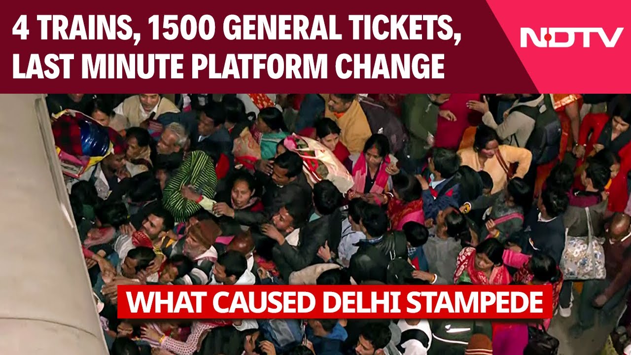2 Hours, 4 Trains, Mega Crowd: Sources On What Caused Delhi Stampede