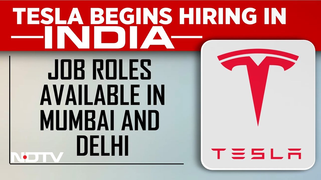 Tesla's India expansion: 13 job postings announced.