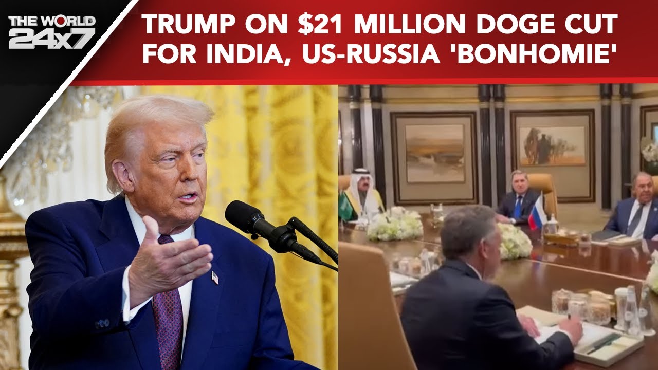 Video : Donald Trump | Trump On $21 Million DOGE Cut For India, US-Russia 'Bonhomie', Pope's Health Worsens