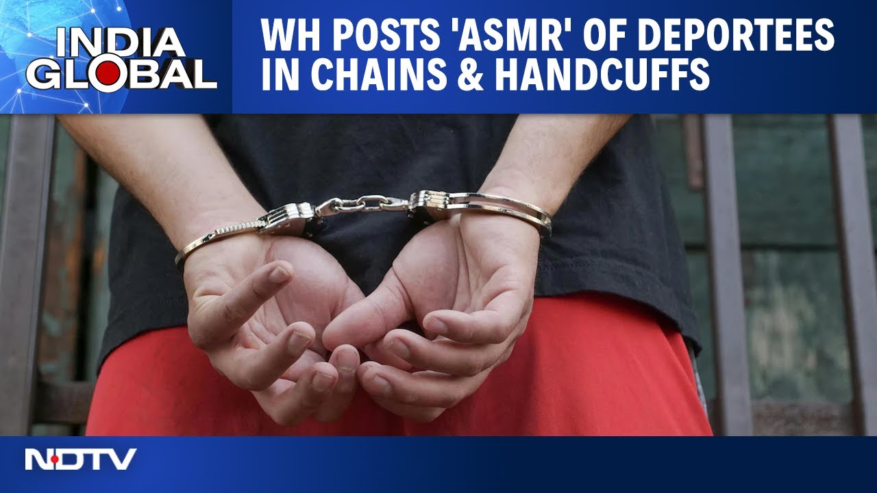 White House Receives Backlash After Posting Provocative Video Of Deportees | India Global