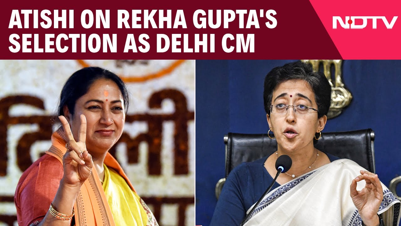 Atishi Congratulates Rekha Gupta On Being Selected As Delhi Chief MInister