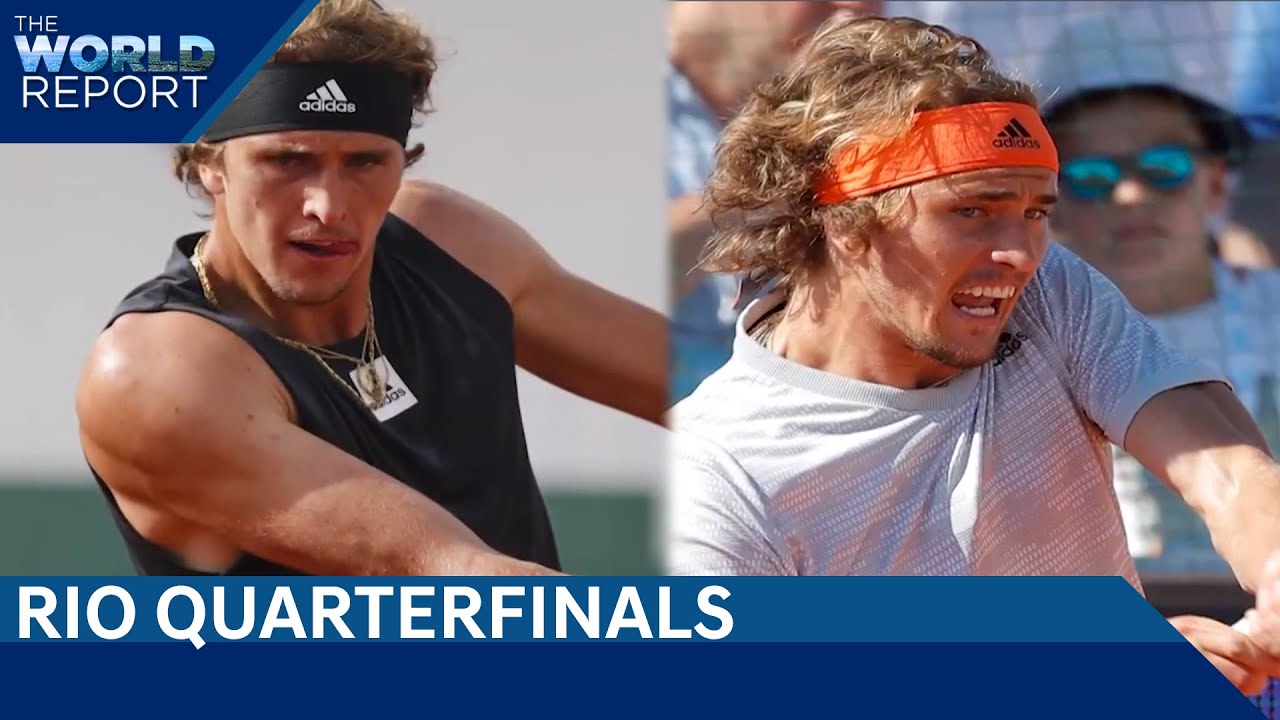 Zverev, Baez Advance To Rio Quarterfinals | Neymar Plays For 69 Minutes | The World Report