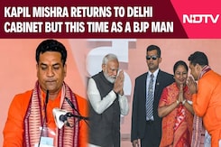 Delhi Cabinet | Kapil Mishra Returns To Delhi Cabinet But This Time As BJP Man Delhi Cabinet | Kapil Mishra Returns To Delhi Cabinet But This Time As BJP Man