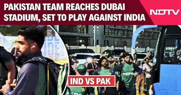 Video | India vs Pakistan Champions Trophy 2025 | Babar Azam, Shaheen Afridi, Pak Team Reach Dubai Stadium
