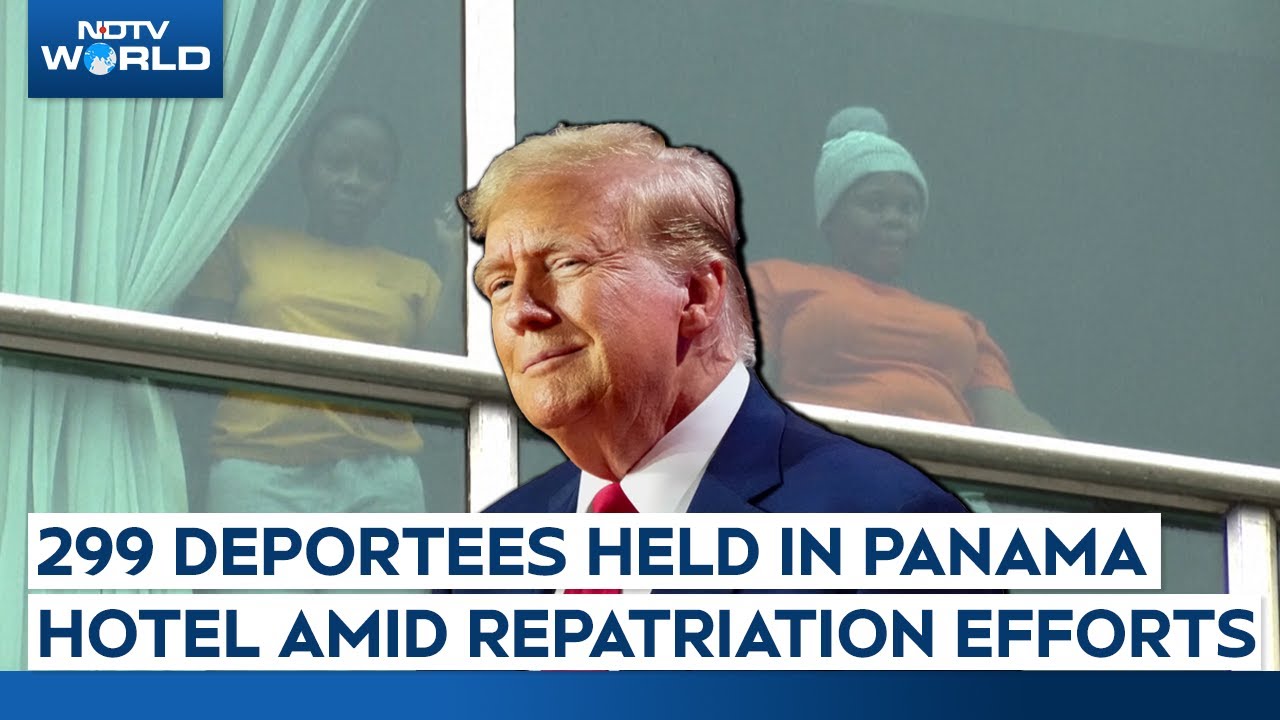 299 Deportees From US Held in Panama Hotel Amid Repatriation Efforts