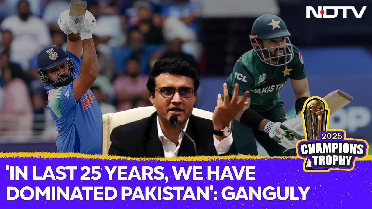 Sourav Ganguly On India Vs Pakistan Clash In Dubai: 'In Last 25 Years, We Have Dominated Pakistan'