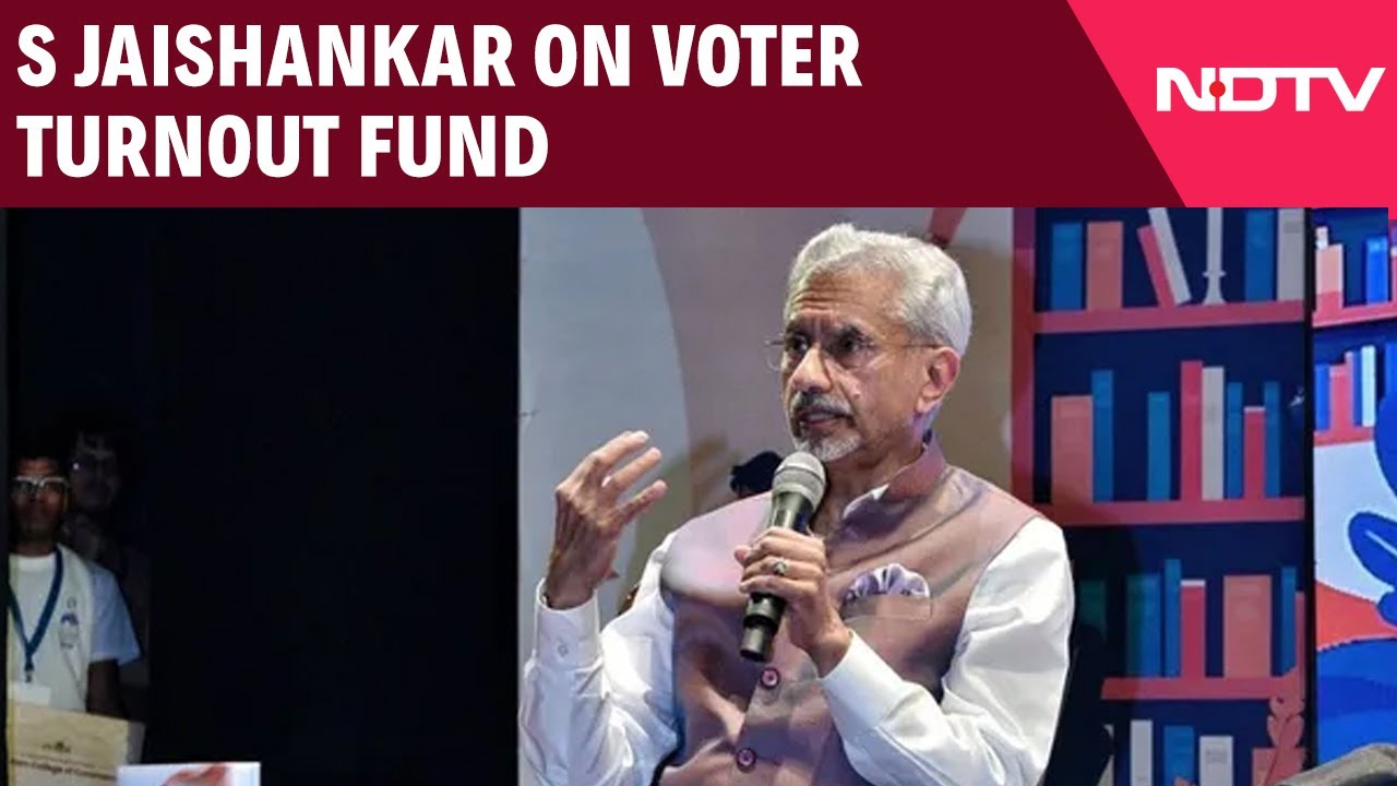 "USAID Was Allowed Here In Good Faith": S Jaishankar On Voter Turnout Fund