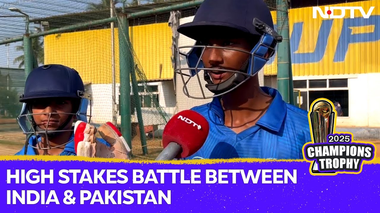 "Its Like A War...": Young Players In TN Excited Ahead Of IND Vs PAK Match