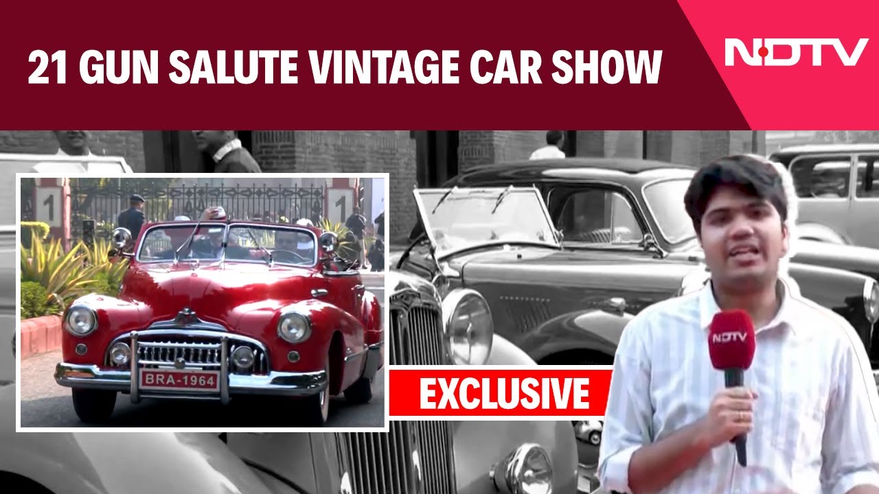 150 Vintage Cars, Vintage Motorbikes On Display In Delhi 150 Vintage Cars, Vintage Motorbikes On Display In Delhi