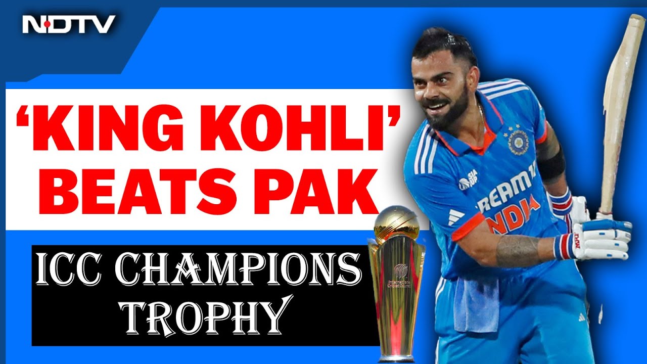 Champions Trophy 2025: Virat Kohli Lights It Up With 51st ODI Ton As India Thrash Pakistan