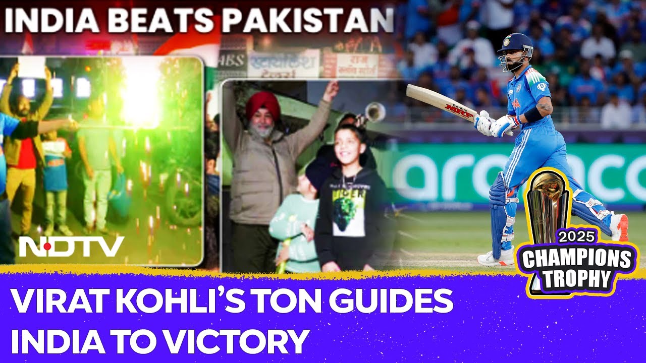 Virat Kohli’s Ton Guides India to Victory | India Vs Pakistan Match Virat Kohli’s Ton Guides India to Victory | India Vs Pakistan Match