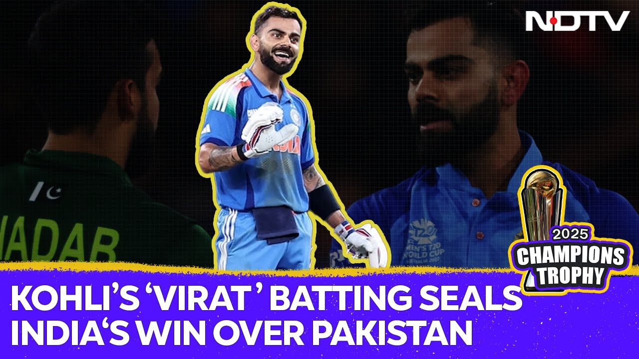Virat Kohli Hits His 51st ODI Century As India Thrash Pakistan