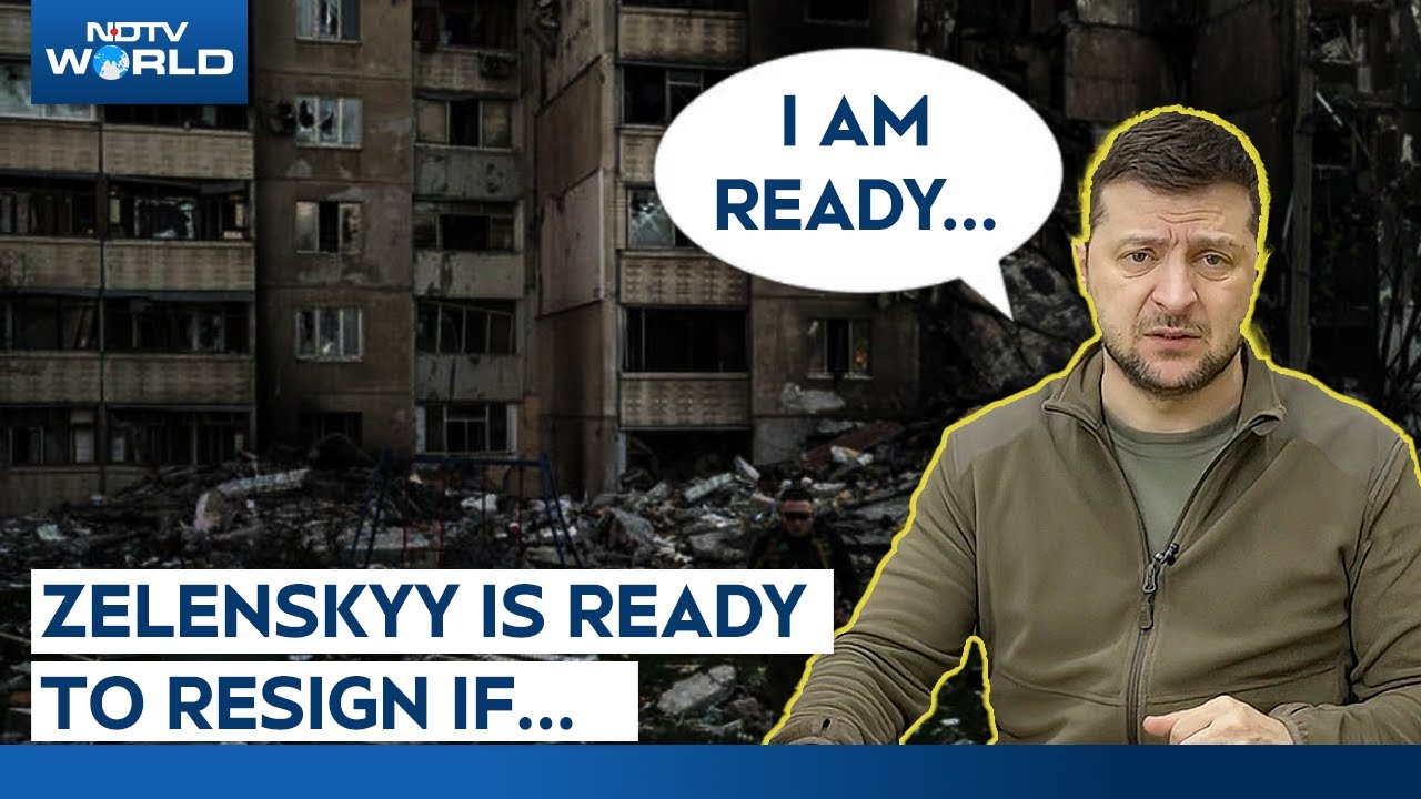 Zelensky Resigns | Why Ukrainian President Volodymyr Zelenskyy Offered to Quit | Russia-Ukraine War