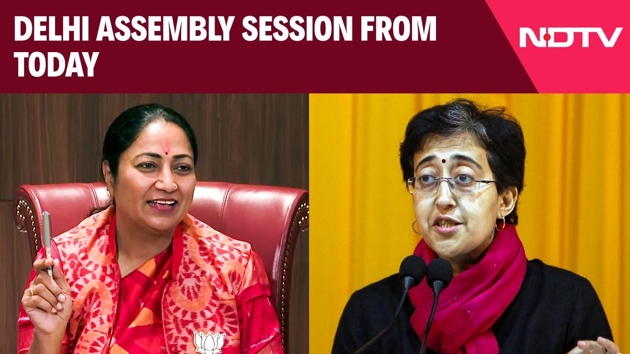 First Session Of Delhi's New Legislative Assembly Begins Today First Session Of Delhi's New Legislative Assembly Begins Today