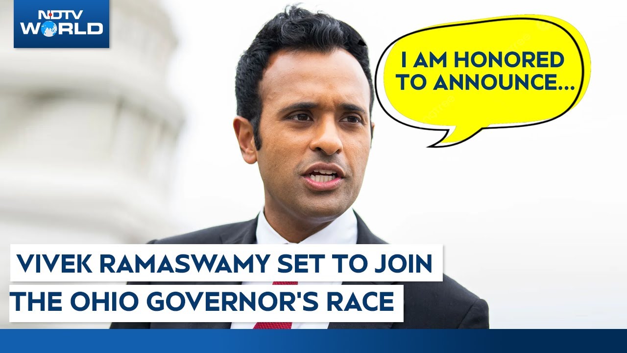 Millionaire Vivek Ramaswamy Set To Join The Ohio Governor's Race
