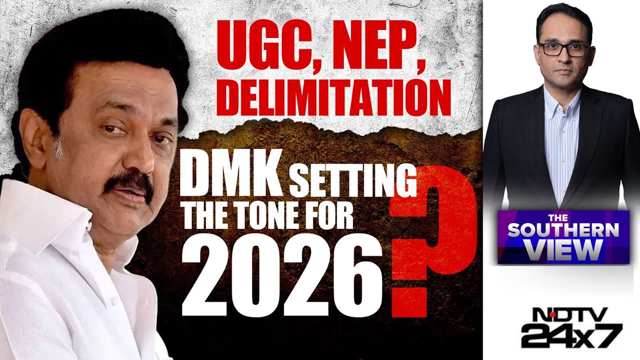 NEP, UGC, Delimitation - DMK setting 2026 narrative?