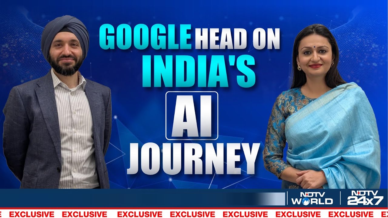 NDTV World Exclusive With Foremost AI Scientist Pushmeet Kohli