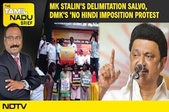 M K Stalin's Delimitation Salvo, DMK's 'No Hindi Imposition Protest. Gang Rape Suspect Shot At M K Stalin's Delimitation Salvo, DMK's 'No Hindi Imposition Protest. Gang Rape Suspect Shot At