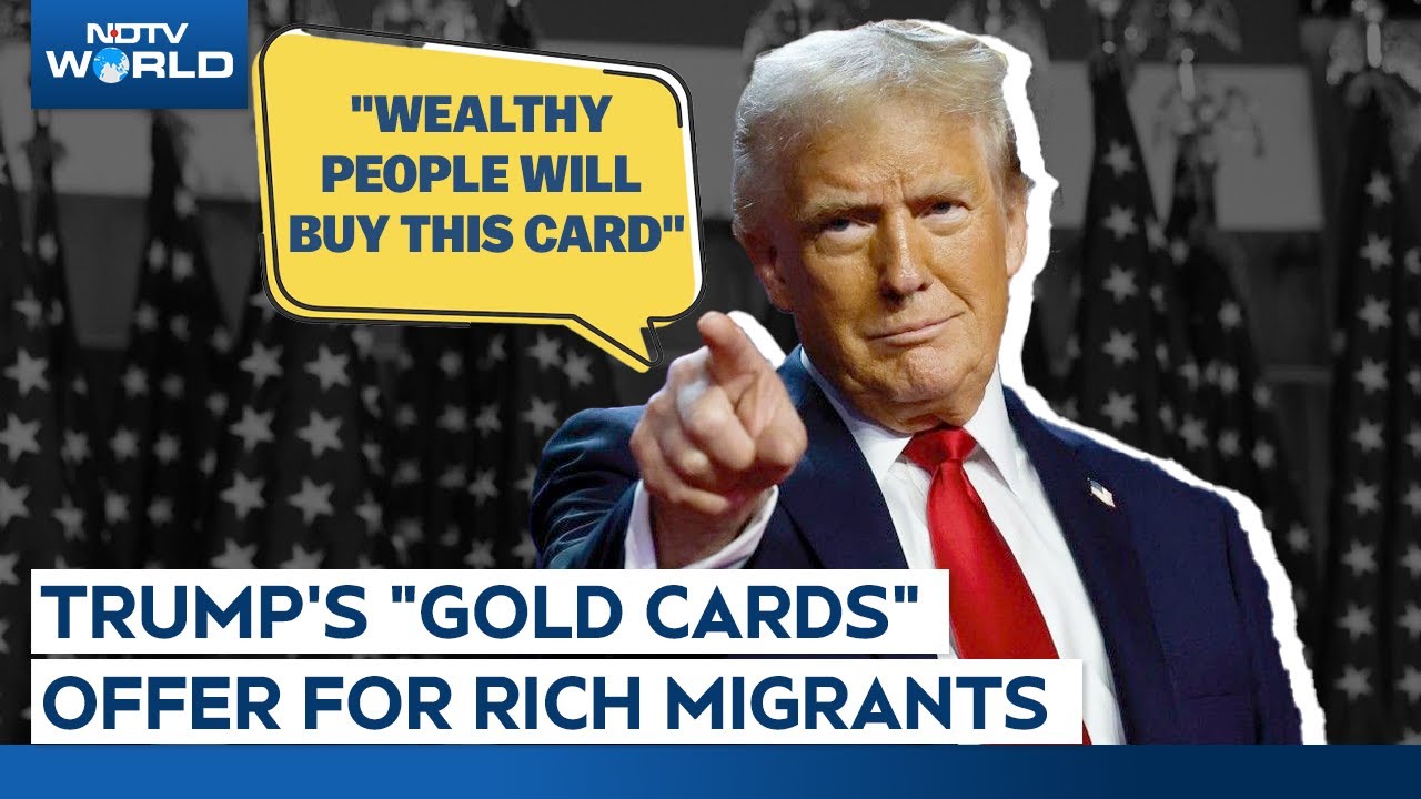 US Citizenship For $5 Million: Trump's "Gold Cards" Offer For Rich Migrants