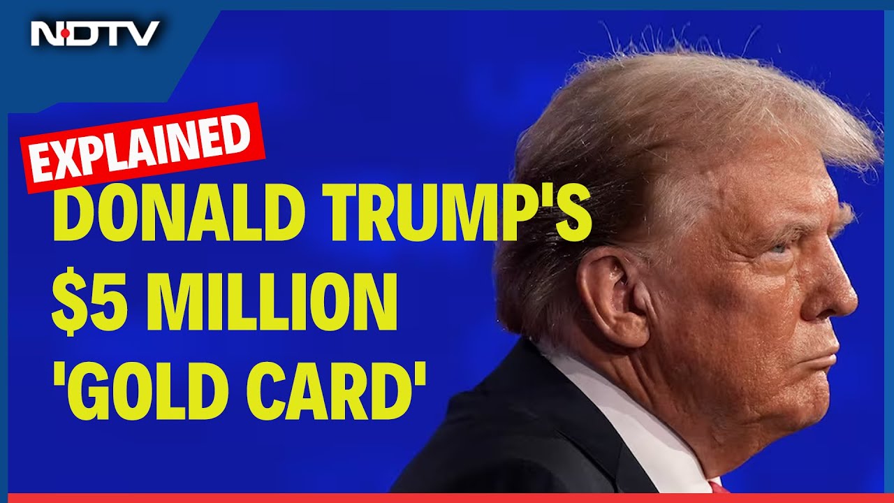 Donald Trump Gold Card | $5 Million 'Gold Card' | Trump's Bold New Immigration Plan Explained
