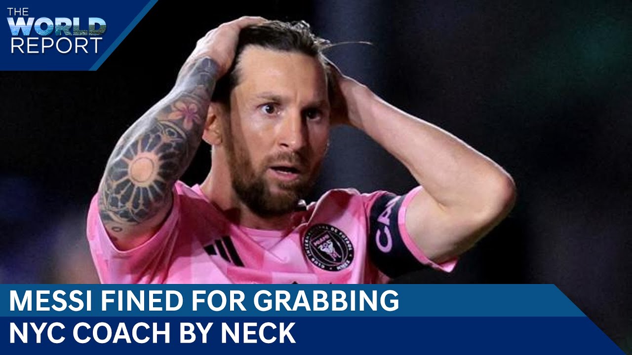 Messi Fined For Grabbing NYC Coach By Neck| WNBA Star Diana Taurasi Retires| The World Report Messi Fined For Grabbing NYC Coach By Neck| WNBA Star Diana Taurasi Retires| The World Report