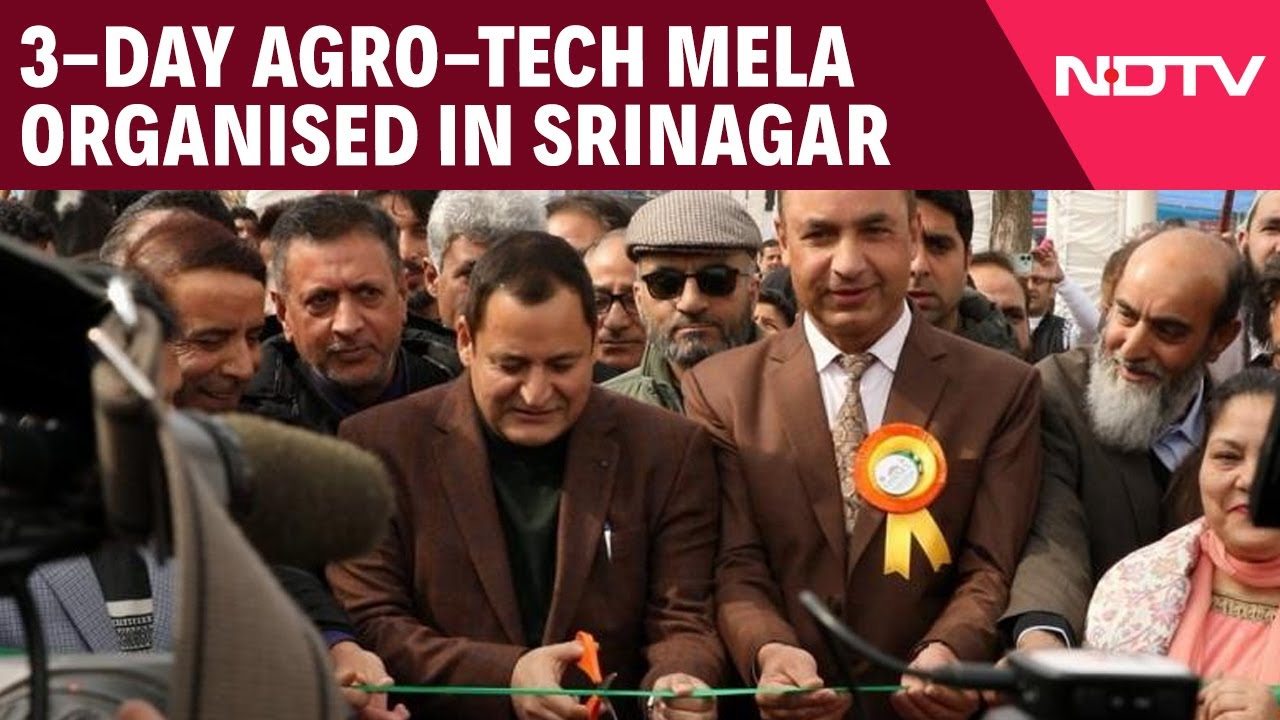 Srinagar | 3-day Agro-Tech Mela Titled 'Gongul' Organised To Generate Employment In Srinagar Srinagar | 3-day Agro-Tech Mela Titled 'Gongul' Organised To Generate Employment In Srinagar