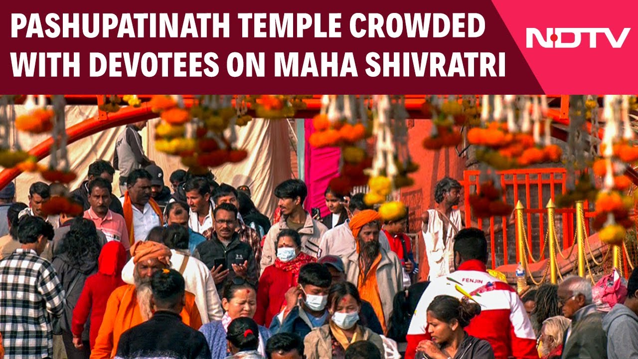 Nepal: Devotees throng to Pashupatinath Temple on Mahashivaratri