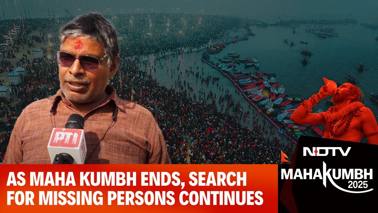 Video: As Maha Kumbh Ends, Search For Missing Persons Continues