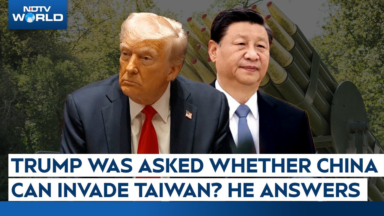 Donald Trump On China | Trump Answers Whether China Will Take Taiwan By Force During His Tenure