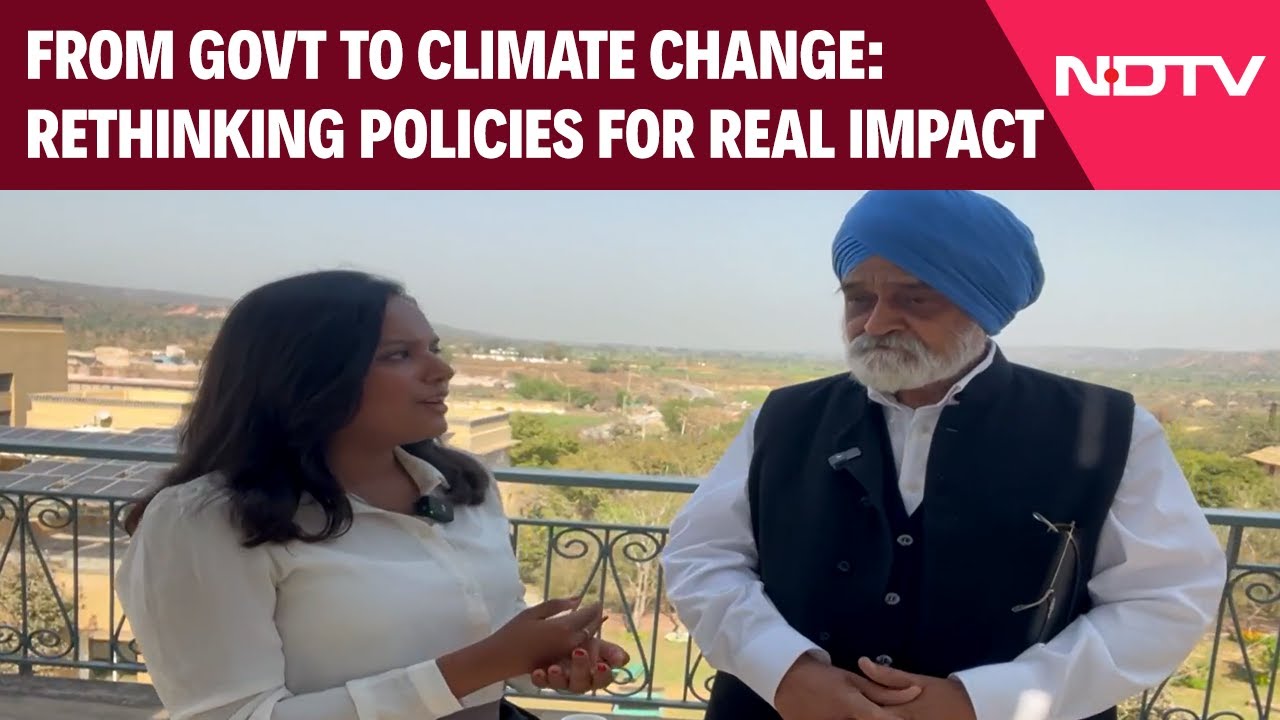 Video : Montek Singh Ahluwalia On Climate Change & Implementation: Energy, Water, and Policy