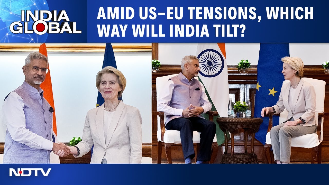 Video: EU Chief Ursula Von Der Leyen In India | Will India Reduce Tariffs On Wine, Cars?