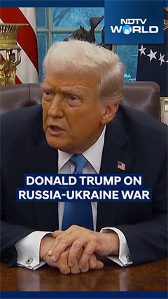 Donald Trump On Russia-Ukraine War: "I Hope We Can End The War..."