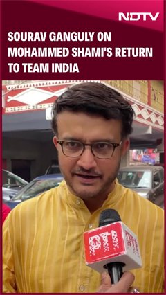 Amid Fitness Concerns, Ganguly Backs Shami To Play Champions Trophy