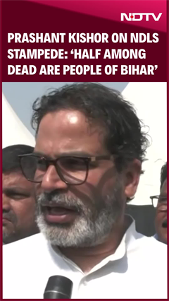 Prashant Kishor Demands Accountability For NDLS Stampede, Slams Nitish Kumar Over Compensation