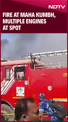 Fire At Maha Kumbh, Multiple Engines At Spot