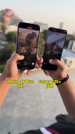 Galaxy S25+ Vs iPhone 16+ Camera Test