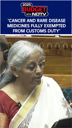 Budget News Today | 36 Life-Saving Drugs Fully Exempted From Basic Customs Duty