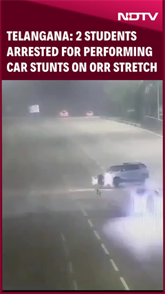 2 Students In Fortuner, BMW Perform Stunts On Hyderabad's ORR Stretch, Arrested