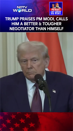 Trump Praises PM Modi, Calls Him A Better & Tougher Negotiator Than Himself