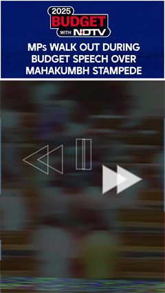 Budget 2025 | MPs Walk Out During Budget Speech Over Mahakumbh Stampede