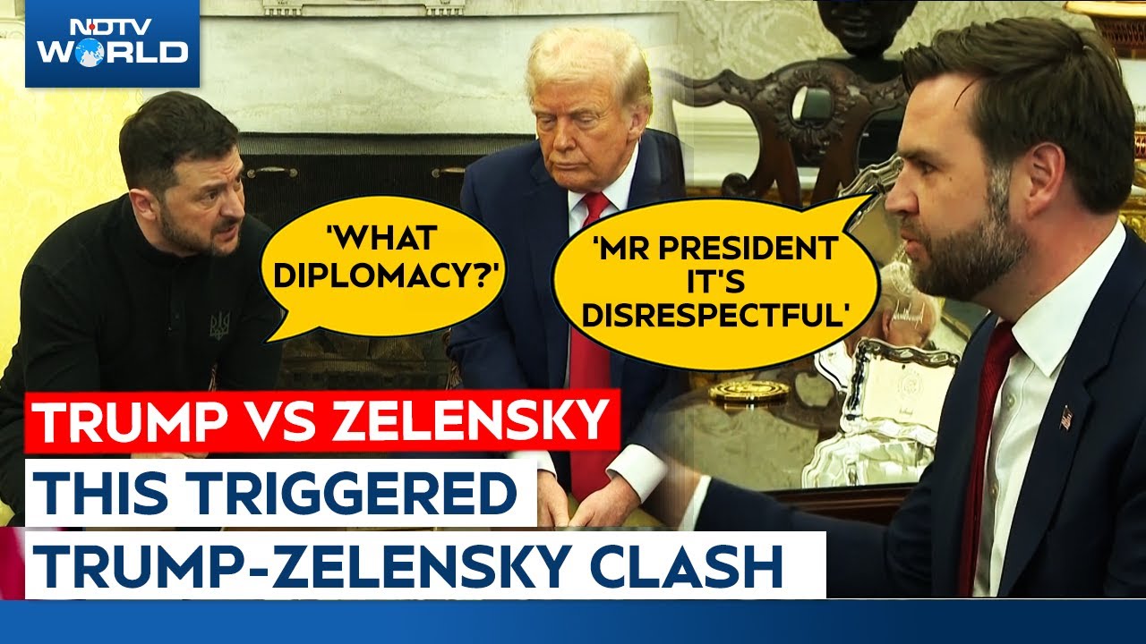 Donald Trump | This Triggered Trump-Zelensky Clash, Then Team Ukraine Was Asked To Leave Donald Trump | This Triggered Trump-Zelensky Clash, Then Team Ukraine Was Asked To Leave