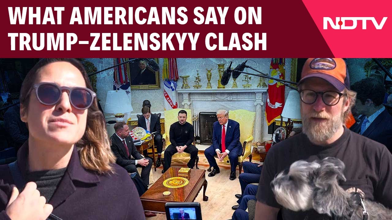 What Americans Say On Trump-Zelensky Clash At White House