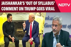 "Out Of Syllabus...": S Jaishankar's Take On Trump Go Viral After Trump-Zelenskyy Clash "Out Of Syllabus...": S Jaishankar's Take On Trump Go Viral After Trump-Zelenskyy Clash